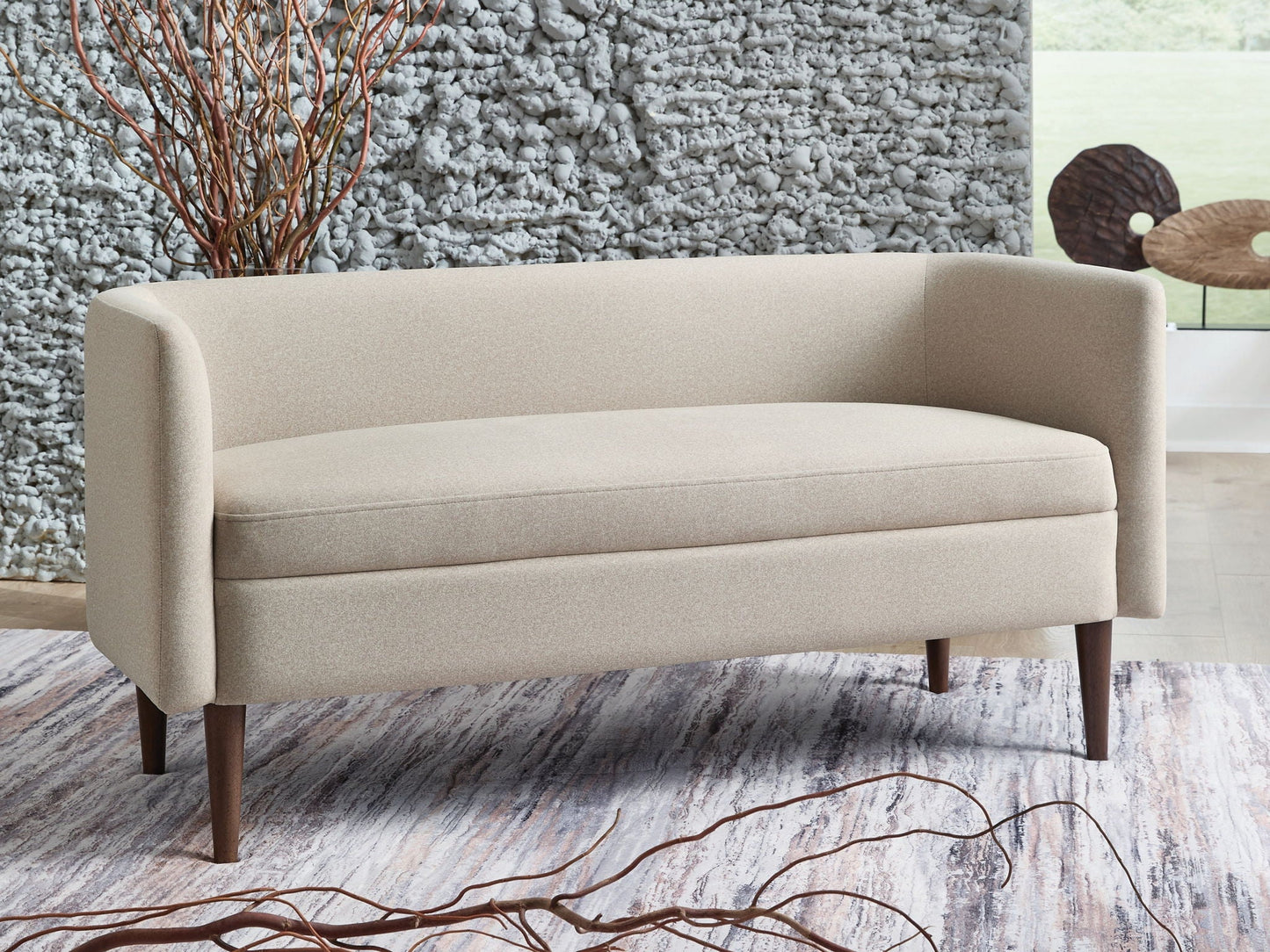 Wainner - Beige - Banc d'appoint