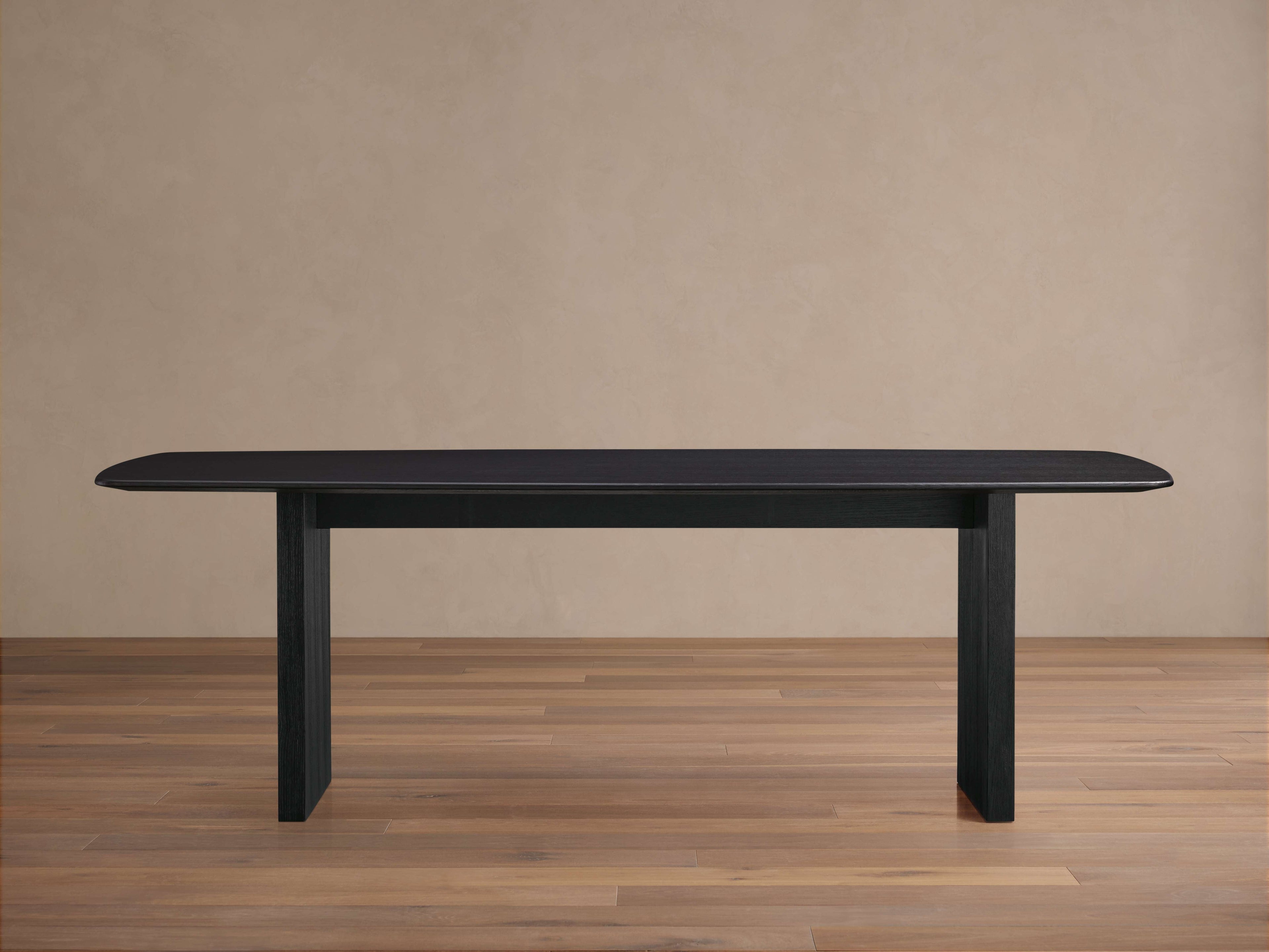 Table à manger Saint Germain avec plateau en bois et base en bois Clément