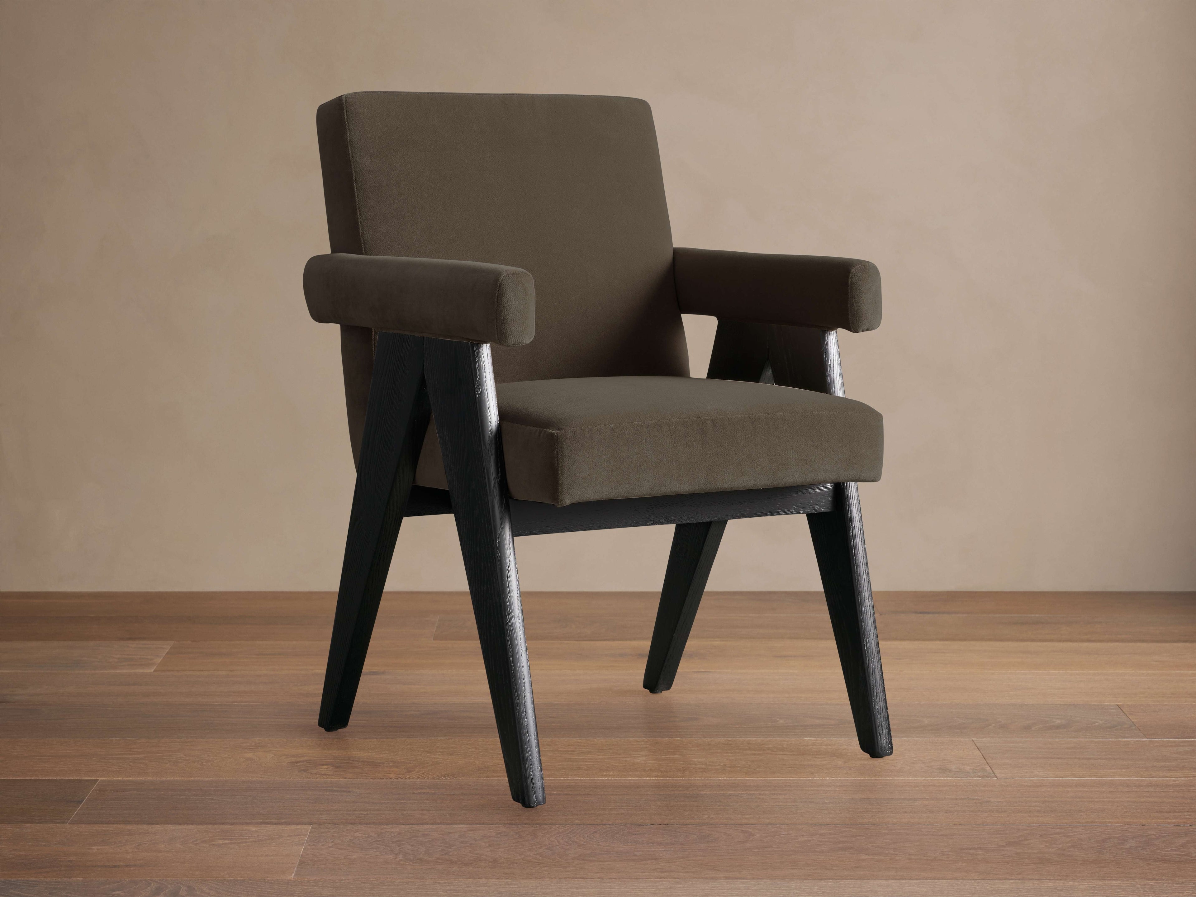 Chaise de salle à manger Stanley en noir Drift