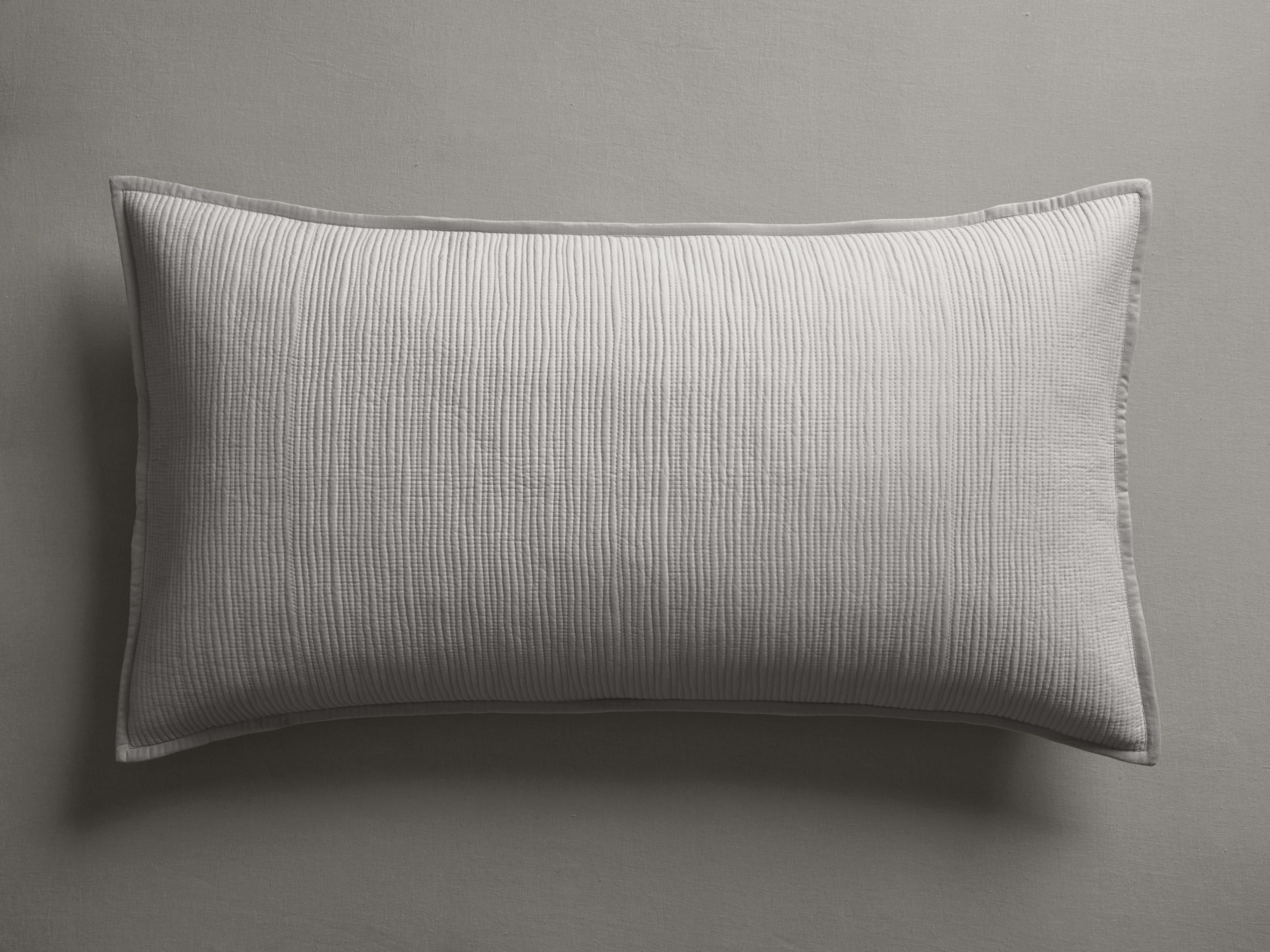 Mira King Voile Sham en brume