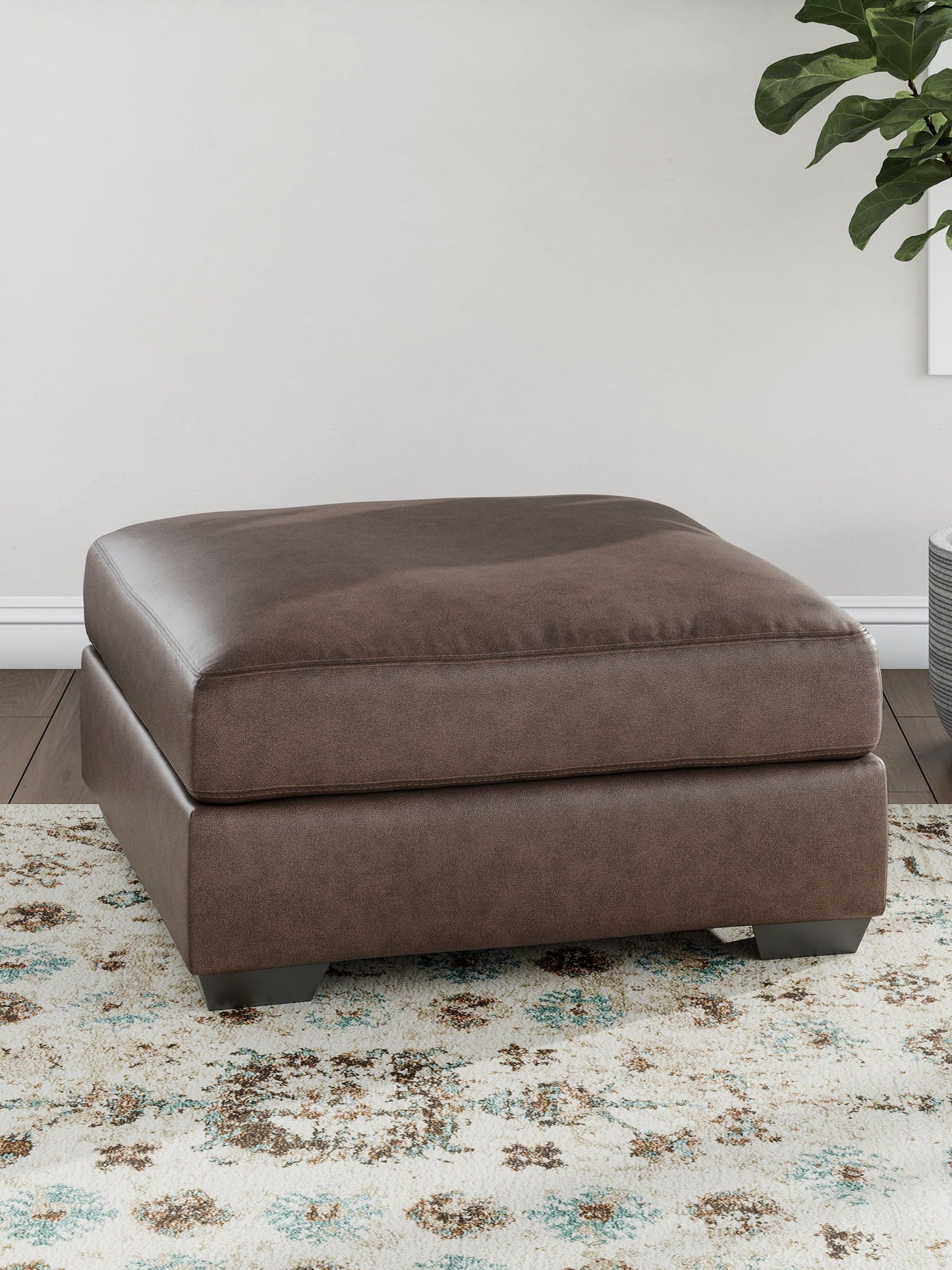 WillowBend - Umber - Pouf d'appoint surdimensionné