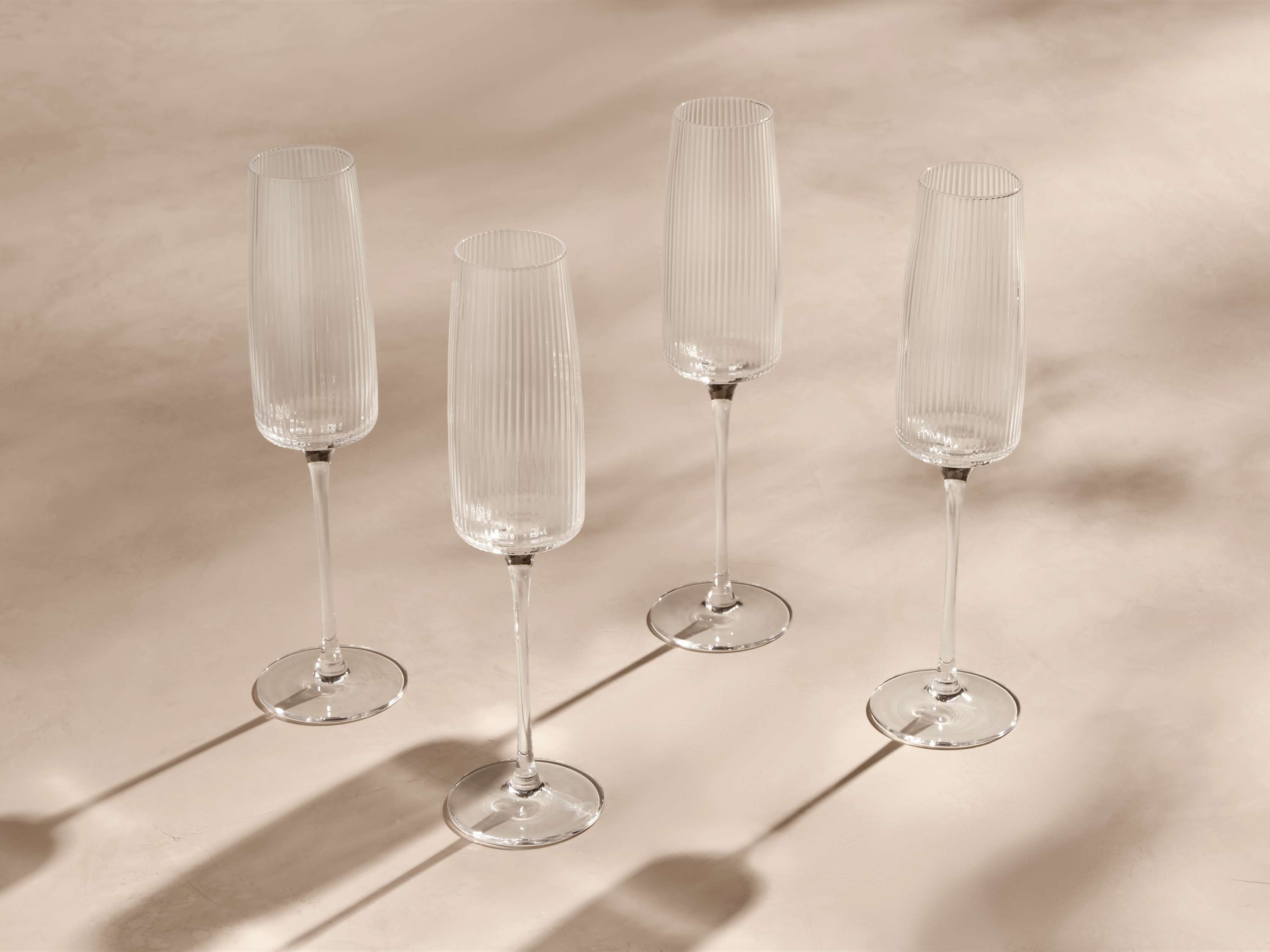 Verres à champagne Ada (lot de 4)
