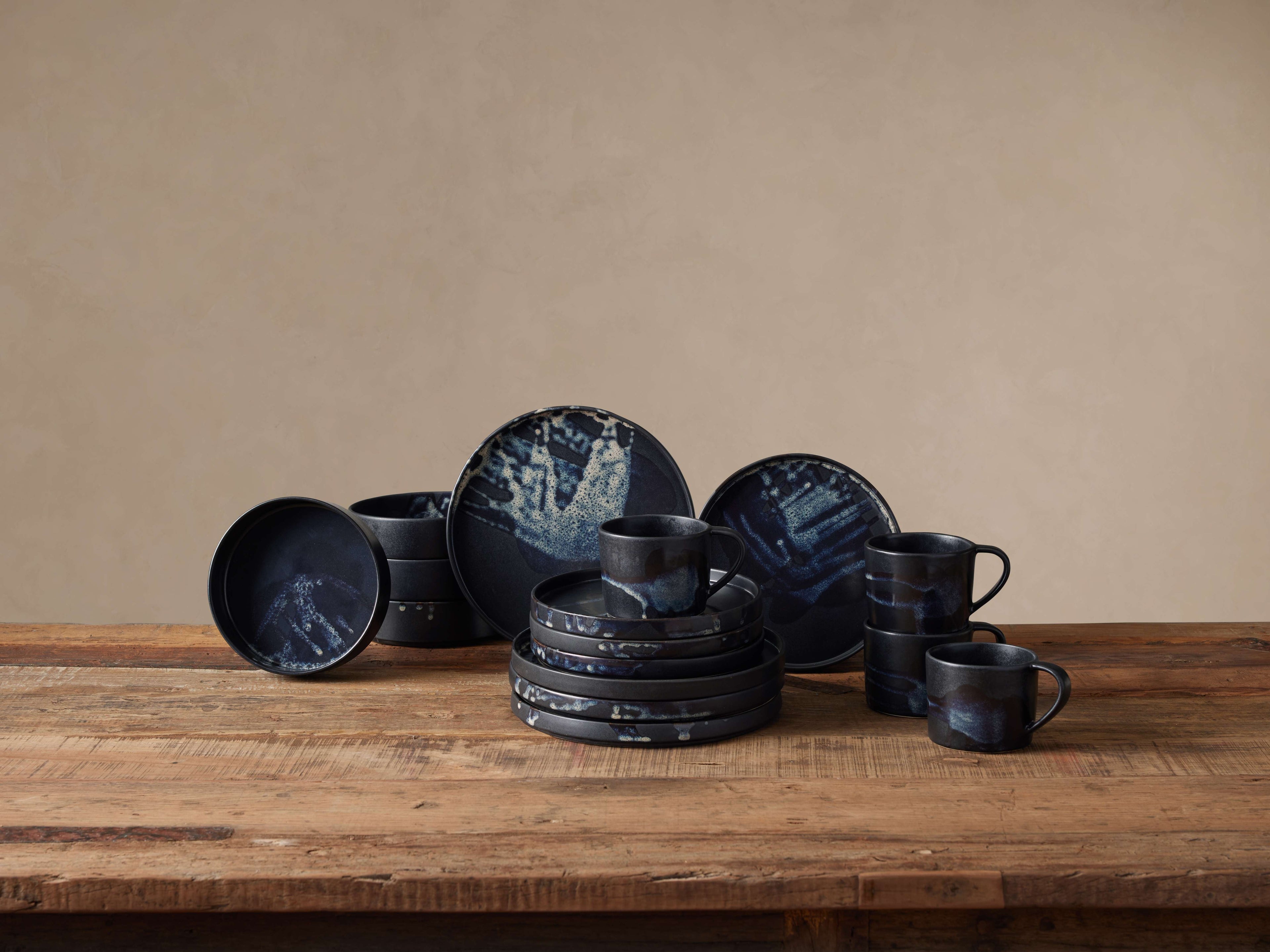 Service de table Naka (lot de 16)