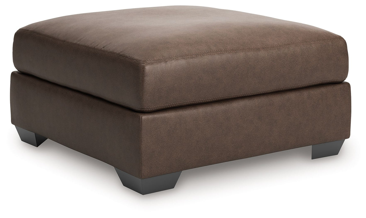 WillowBend - Umber - Pouf d'appoint surdimensionné