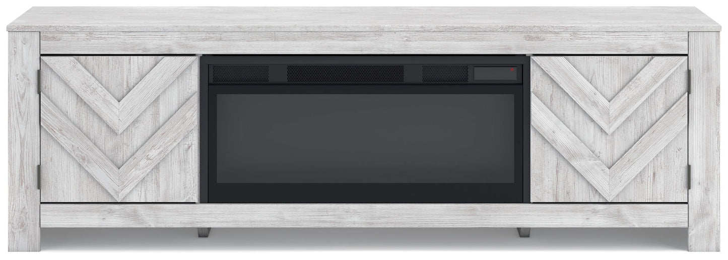 Cayboni - Meuble TV LG avec option cheminée