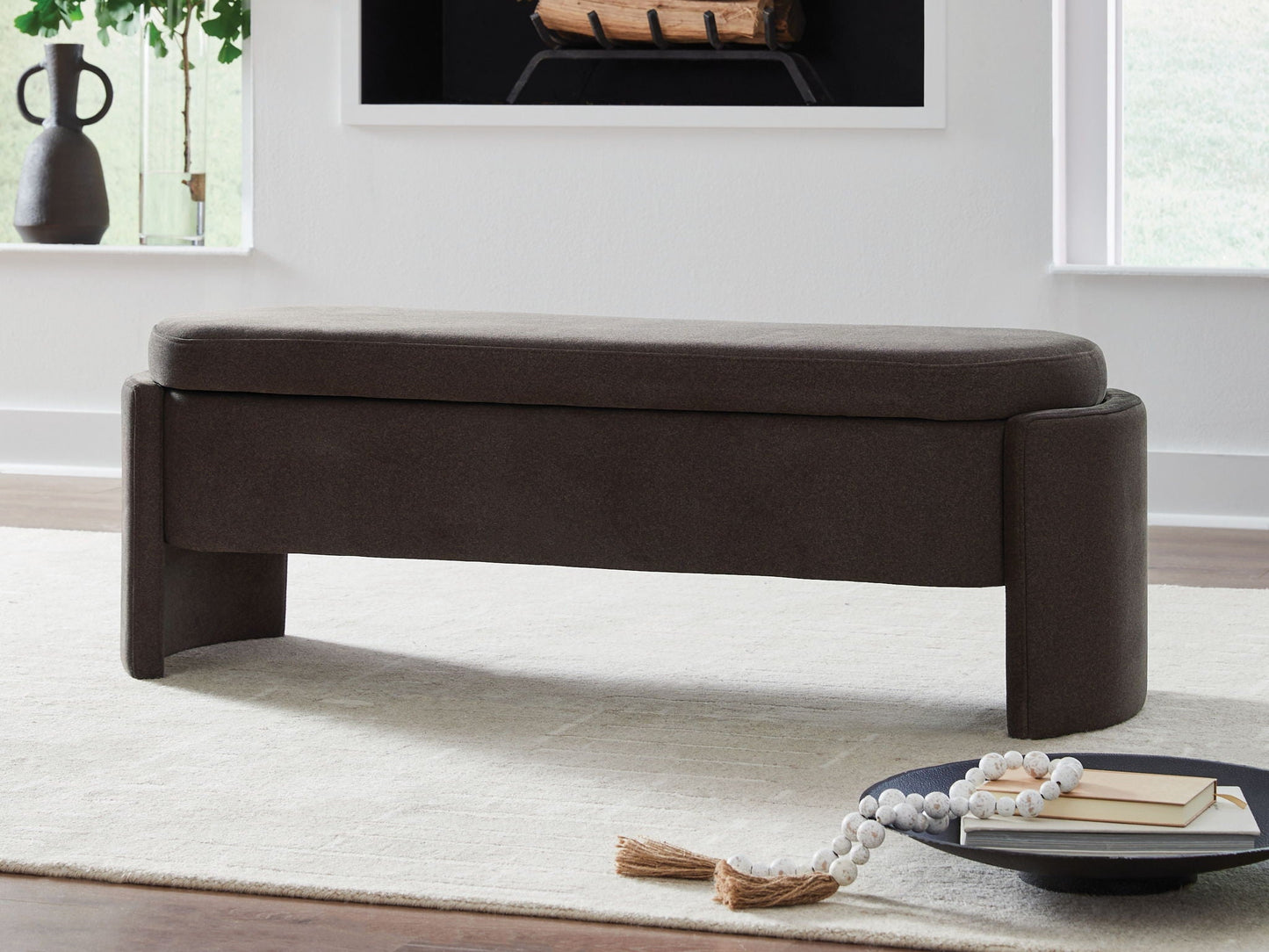 Vavuniya - Marron - Banc de rangement
