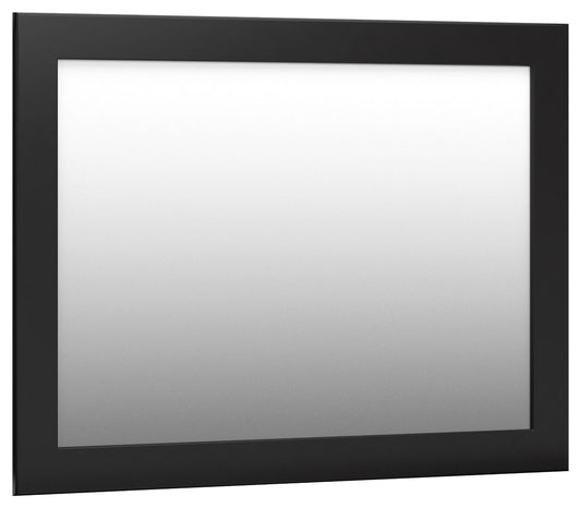 Maribel - Noir - Miroir de chambre