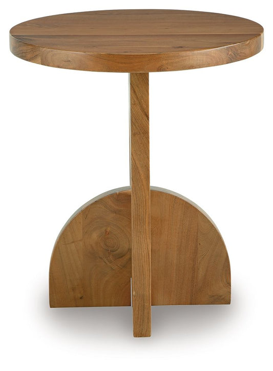 Hollbourne - Marron - Table d'appoint