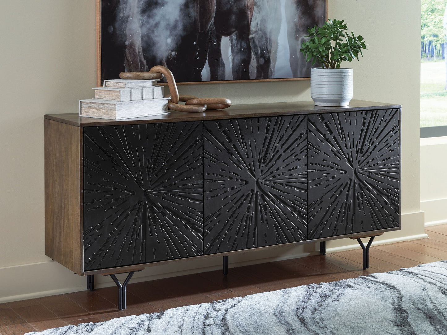 Lavinmont - Multi Brown - Meuble d'appoint