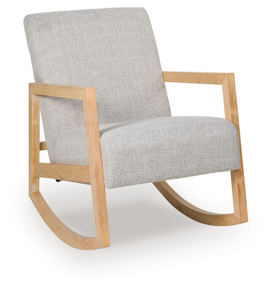 Wychworth - Gris / Naturel - Fauteuil d'appoint