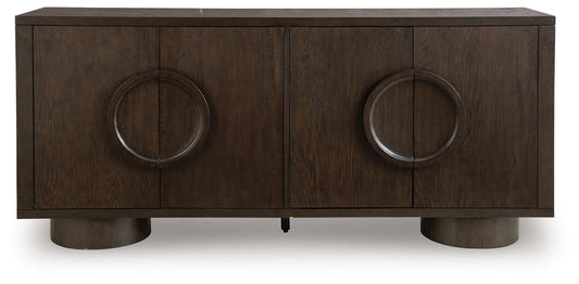 Veeda - Marron foncé - Meuble d'appoint