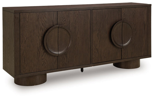 Veeda - Marron foncé - Meuble d'appoint