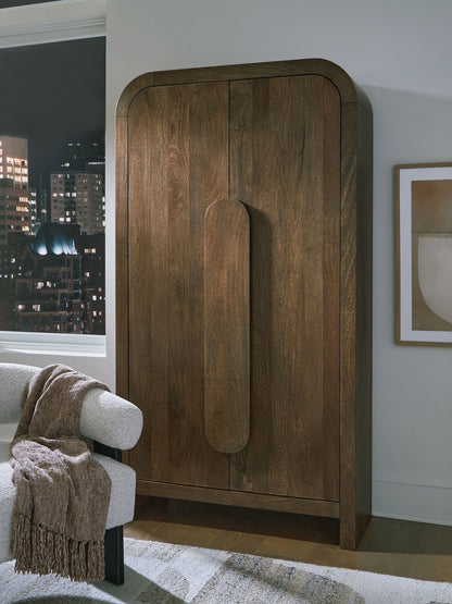 Thoren - Brun moyen - Meuble d'appoint