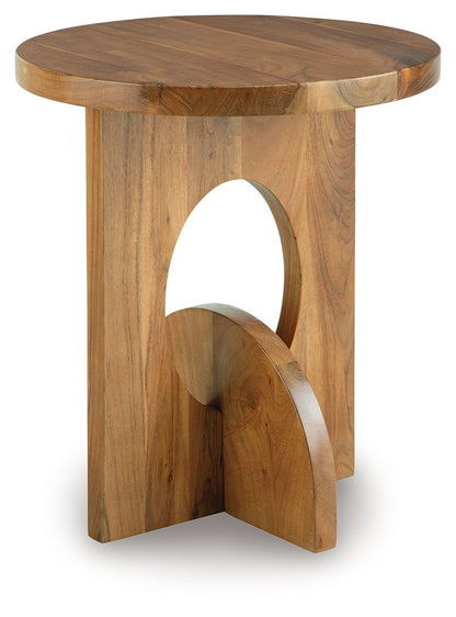Hollbourne - Marron - Table d'appoint