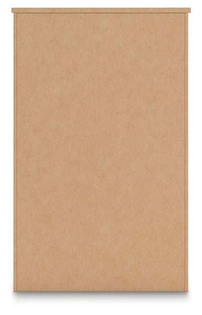 Frandern - Gris - Commode à cinq tiroirs
