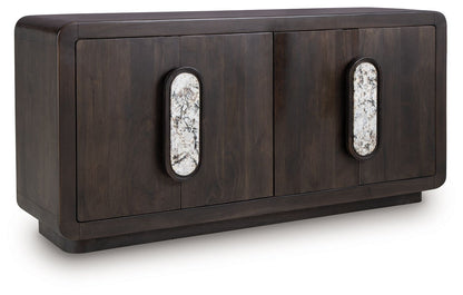 Elliston - Brun expresso - Meuble d'appoint