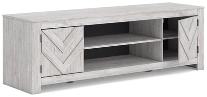 Cayboni - Meuble TV LG avec option cheminée