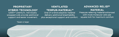 Matelas hybride moyen Tempur-Pedic® TEMPUR-ProAdapt®