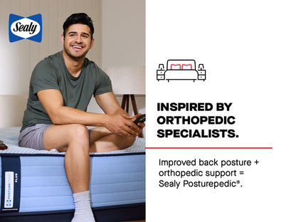 Matelas hybride Sealy Posturepedic® Plus Equus Medium