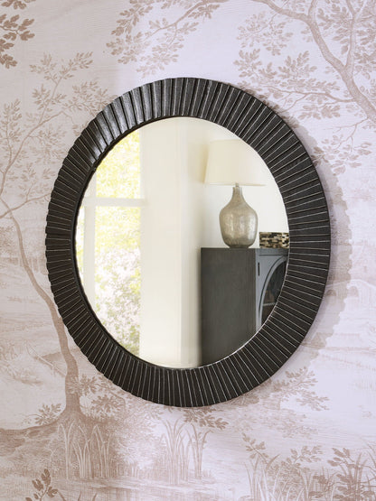 Ozias - Noir - Miroir d'appoint