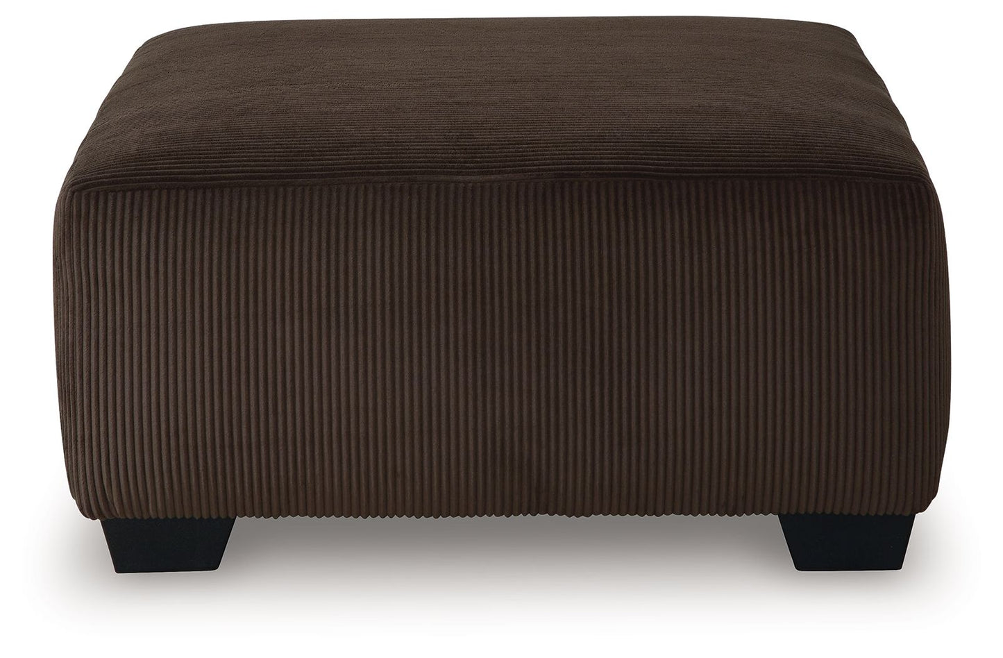 Kimlee - Chocolat - Pouf d'appoint surdimensionné