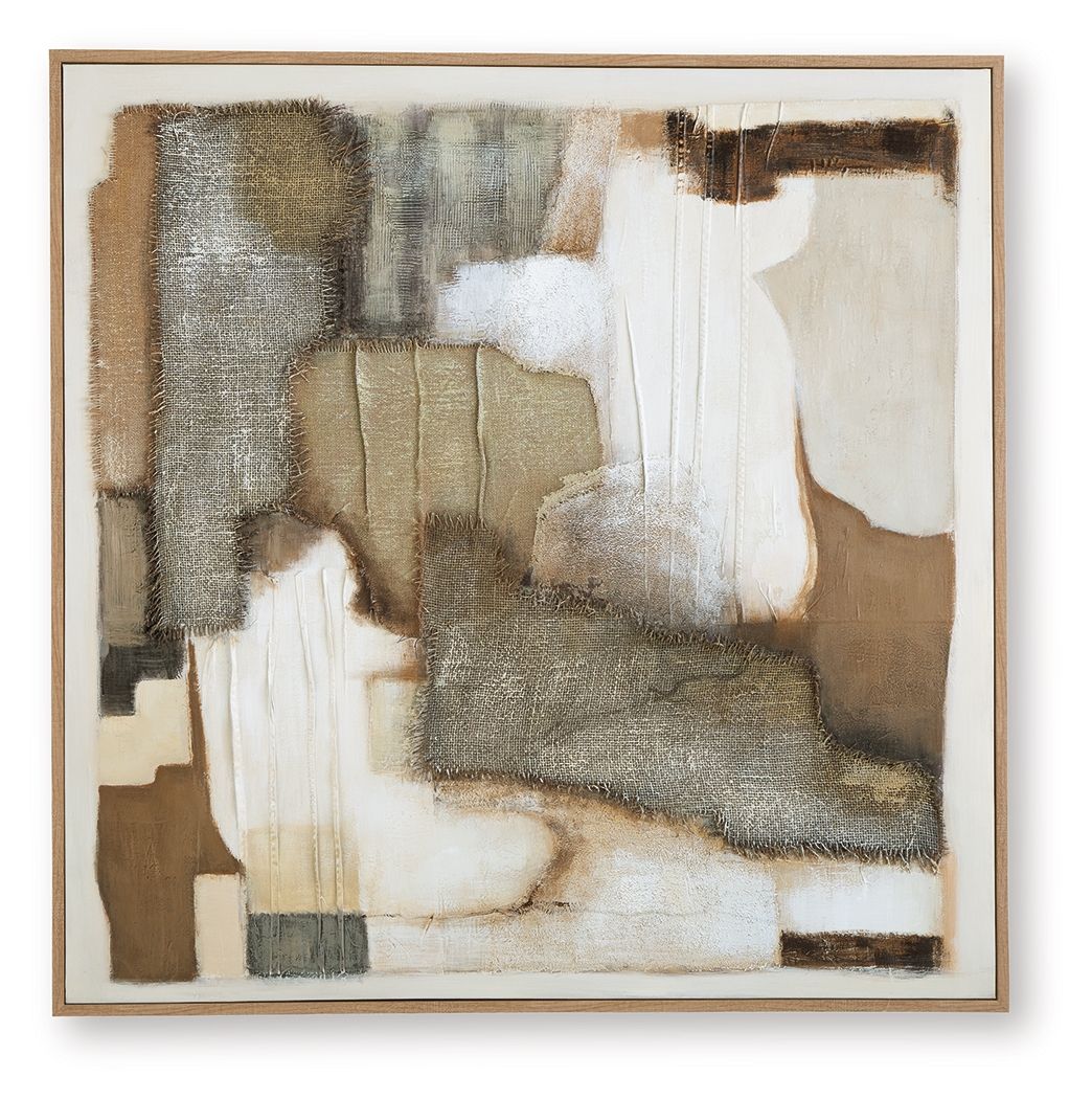 Wylander - Tan / Marron / Gris - Décoration murale