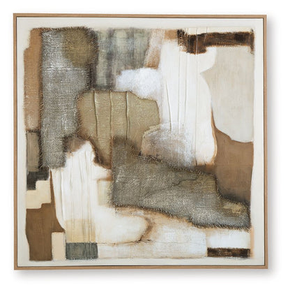 Wylander - Tan / Marron / Gris - Décoration murale
