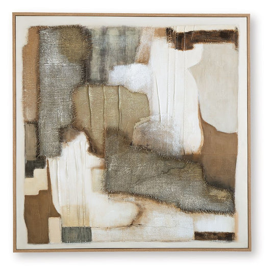 Wylander - Tan / Marron / Gris - Décoration murale
