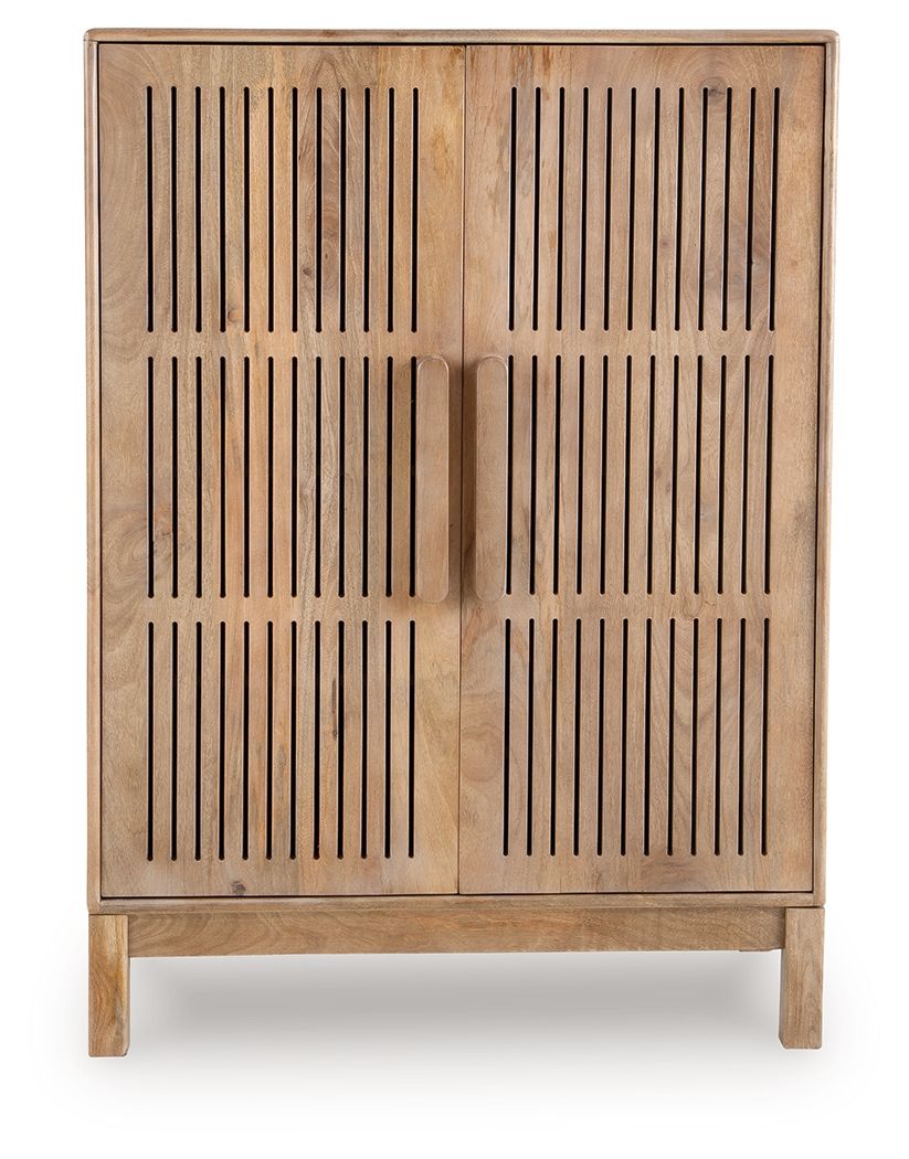 Pellamour - Brun naturel - Meuble bar
