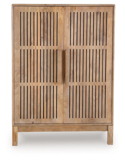 Pellamour - Brun naturel - Meuble bar