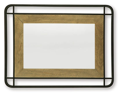 Beelman - Noir / Marron - Miroir d'appoint