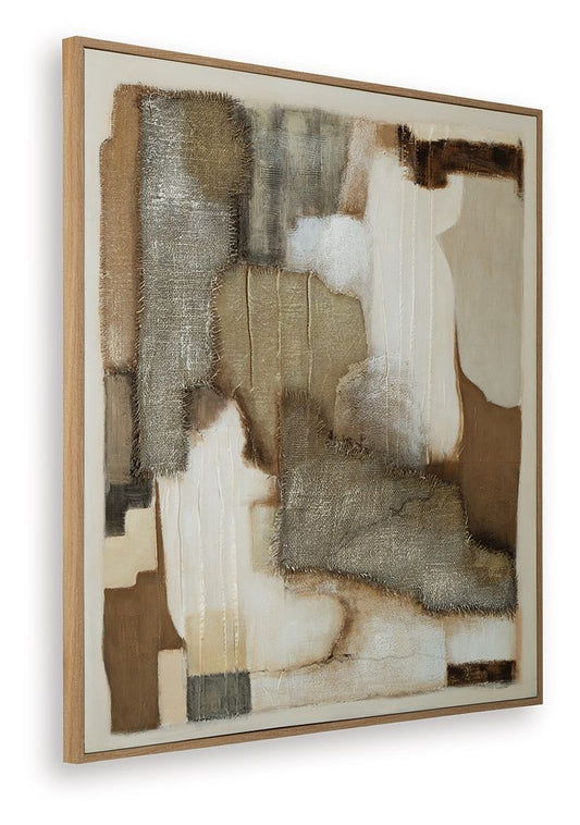 Wylander - Tan / Marron / Gris - Décoration murale