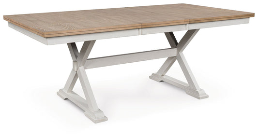 Purlaney - Table à manger rectangulaire