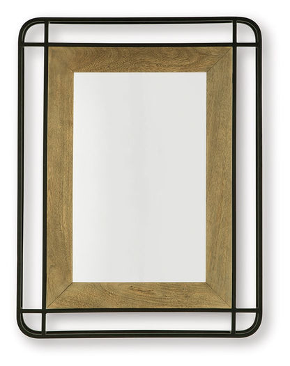 Beelman - Noir / Marron - Miroir d'appoint