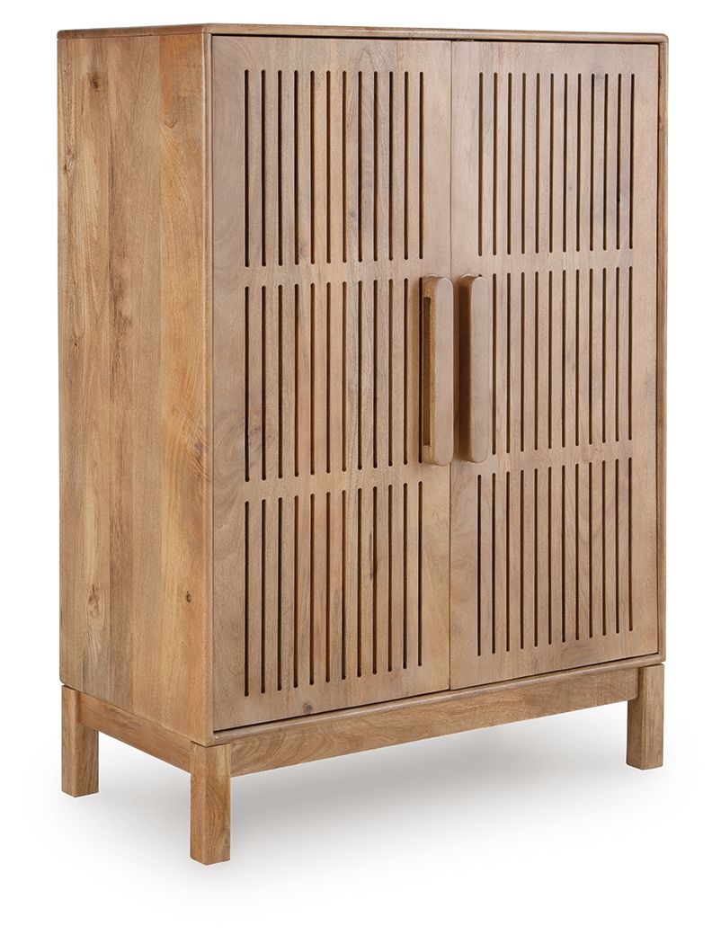 Pellamour - Brun naturel - Meuble bar
