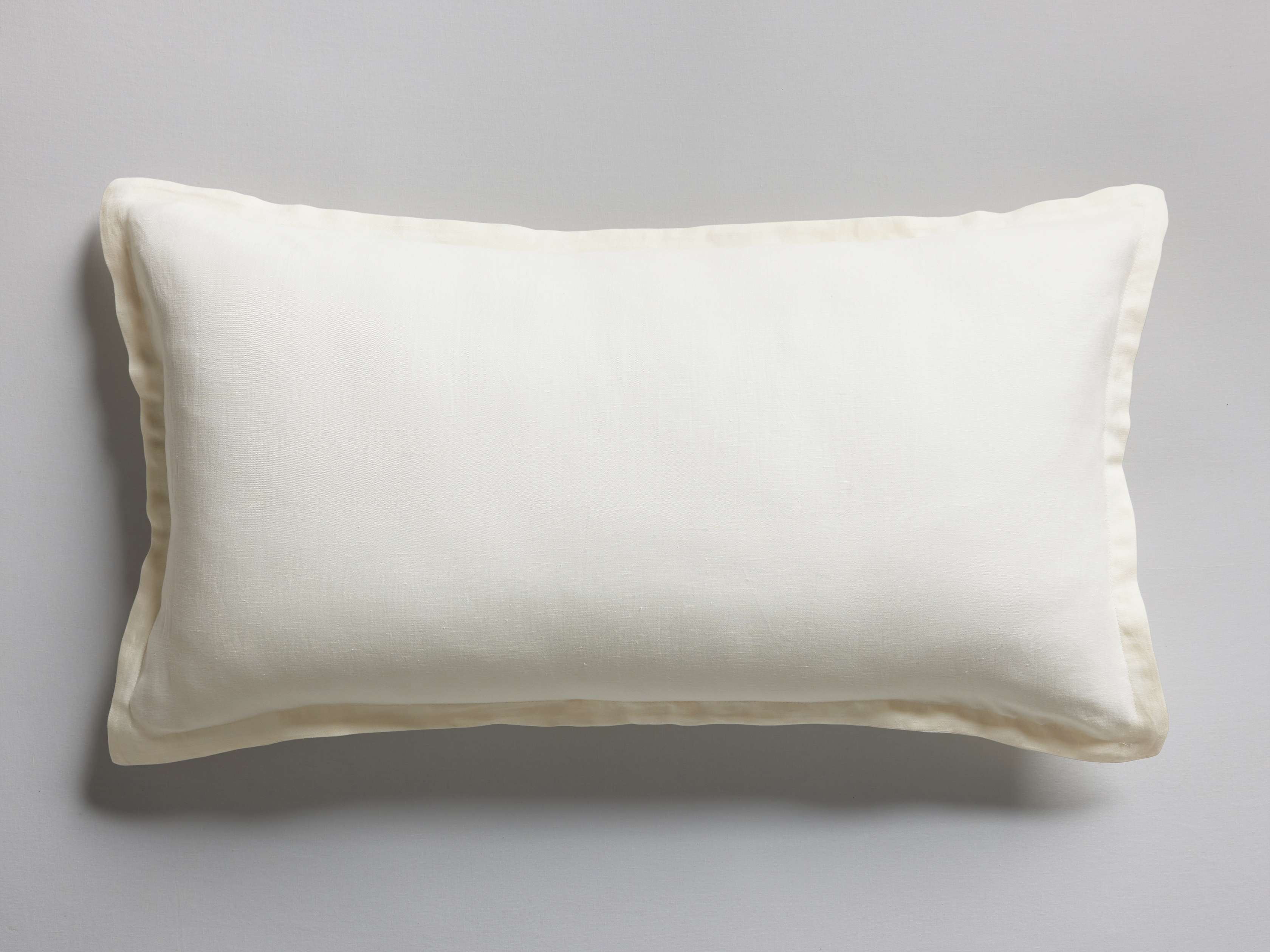 Taie d'oreiller en lin et cupro