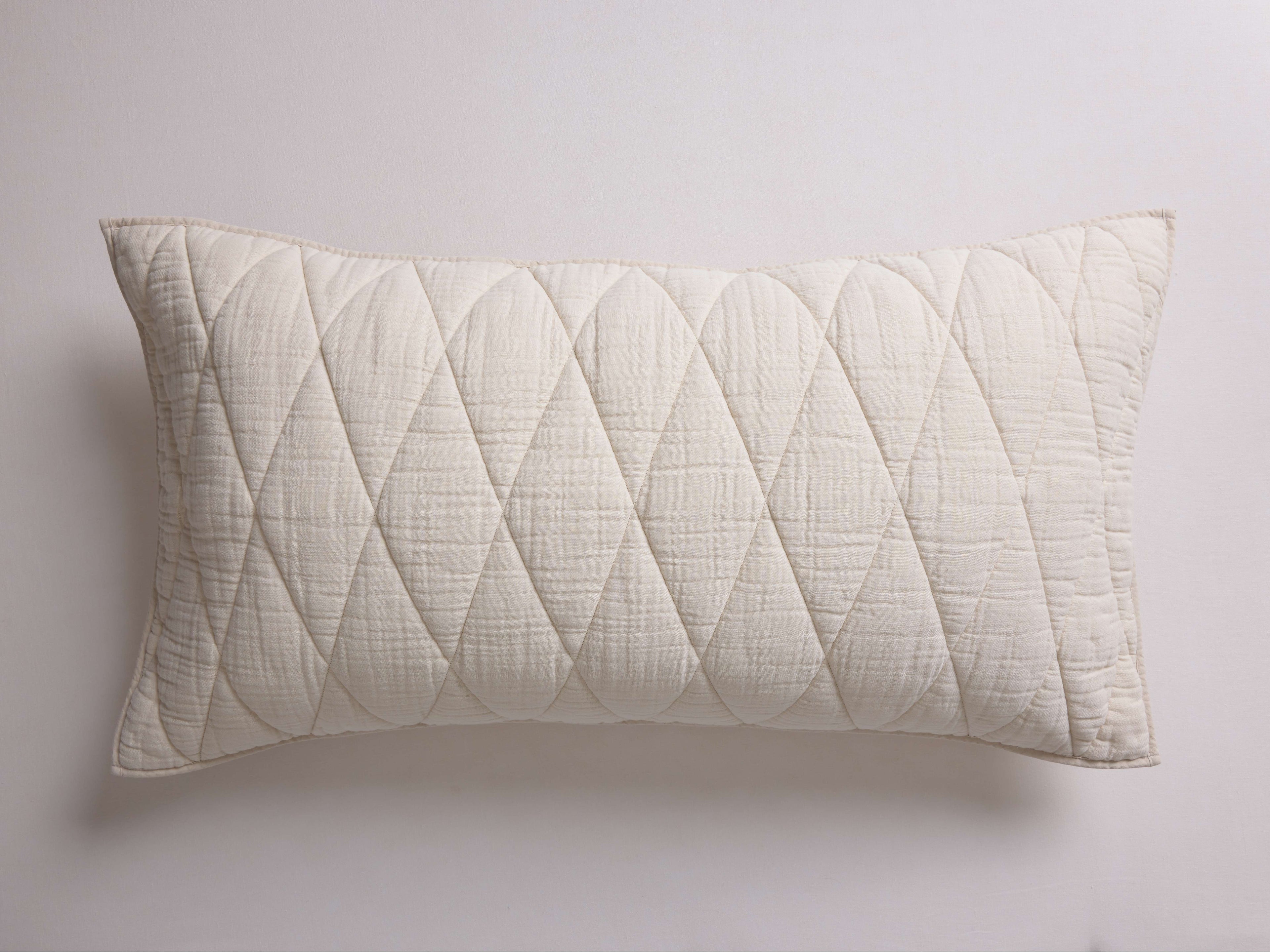 Housse de coussin en coton Malea