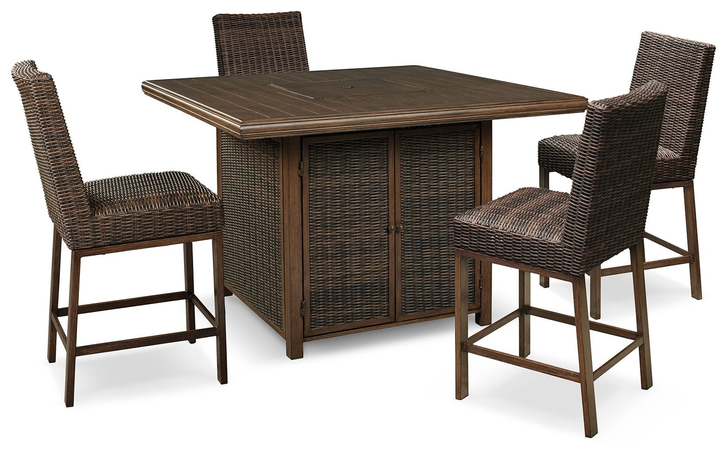 Paradise Trail - Ensemble de table et foyer d'extérieur