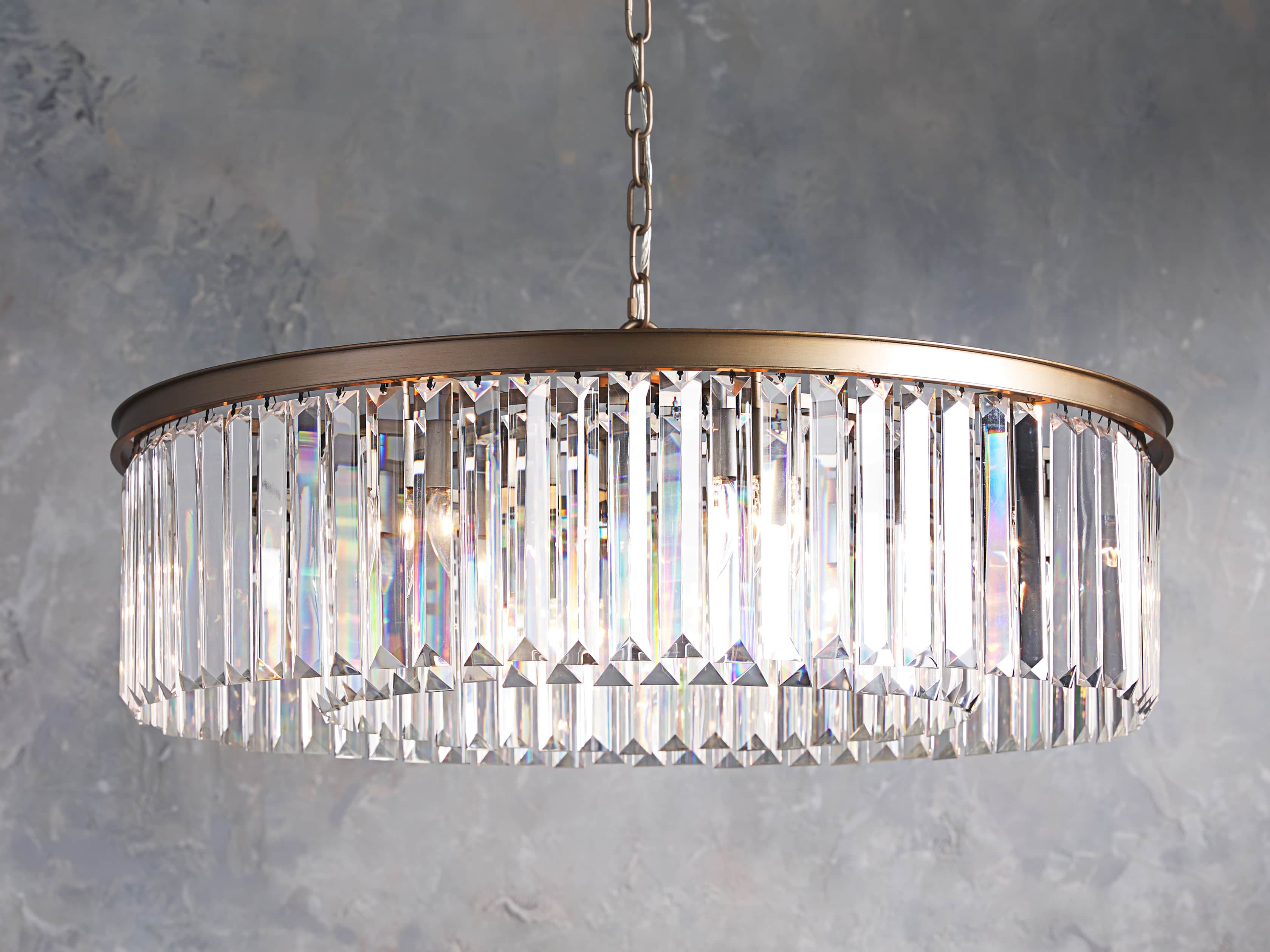 Lustre rond Leyland