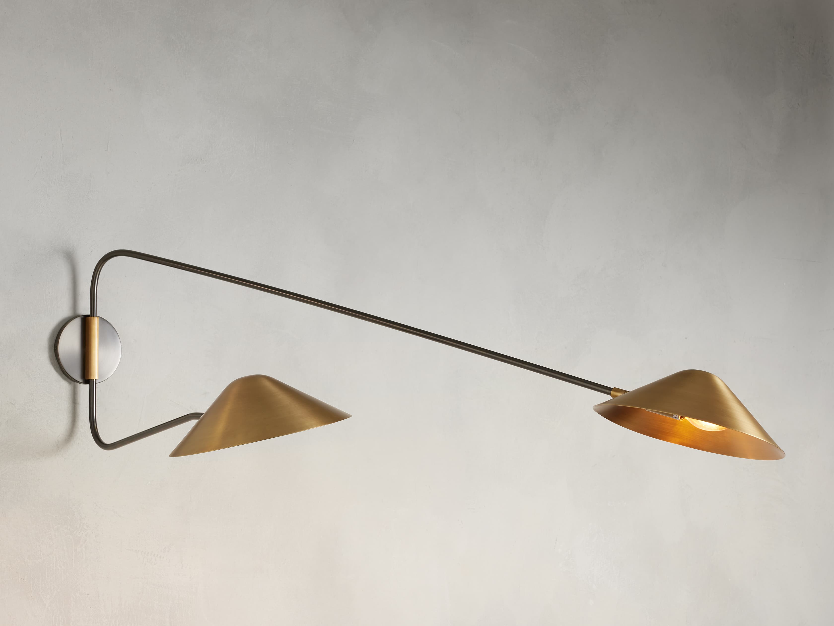 Applique double à bras long Simms