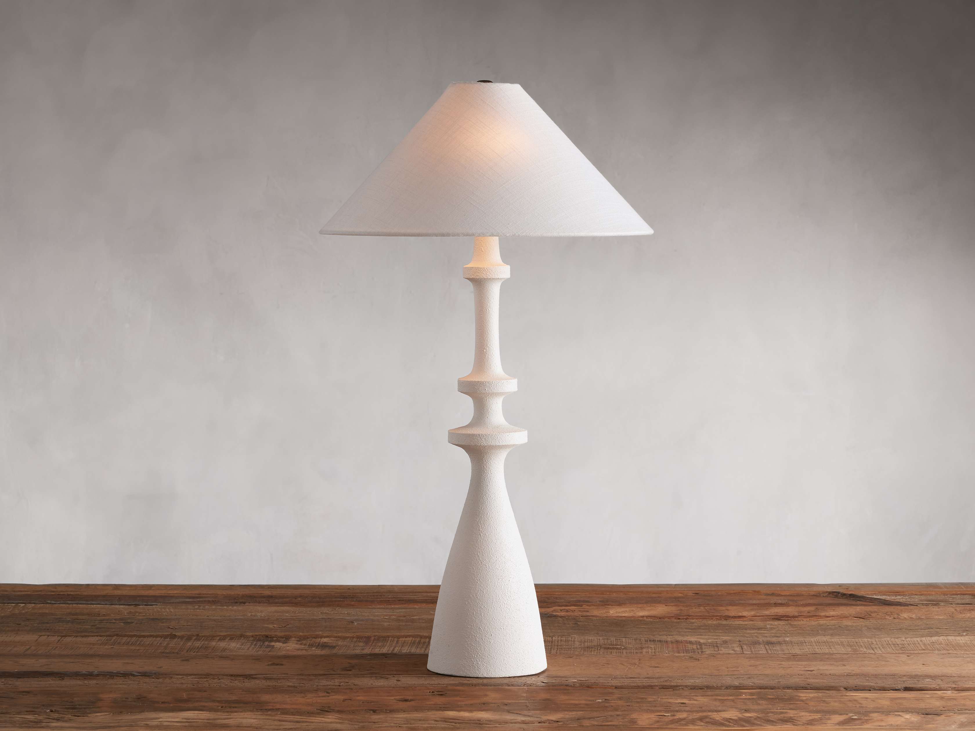 Lampe de table Murphy en blanc
