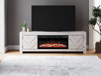 Cayboni - Meuble TV LG avec option cheminée