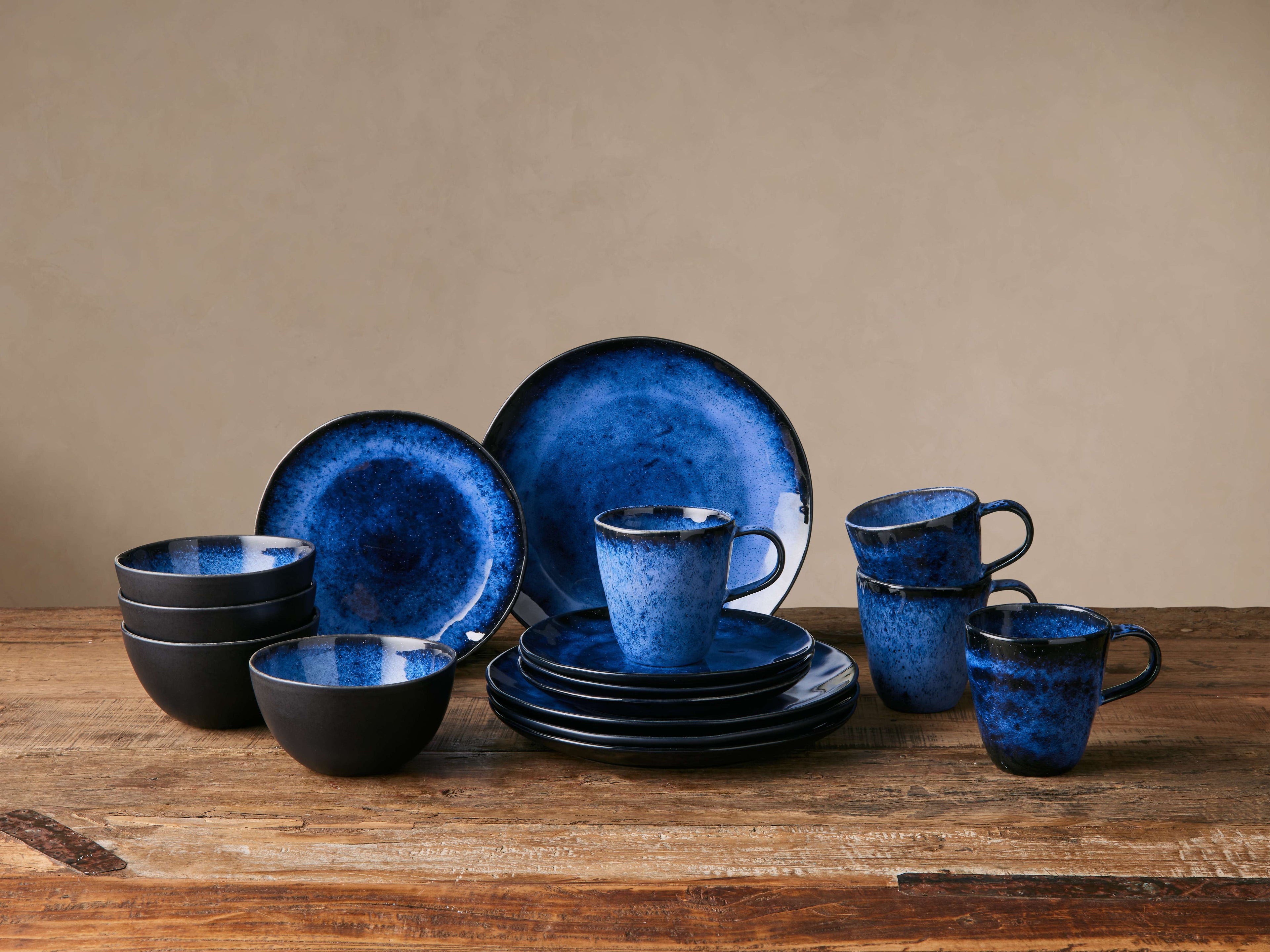 Vaisselle Twilight avec bols à céréales (lot de 16)