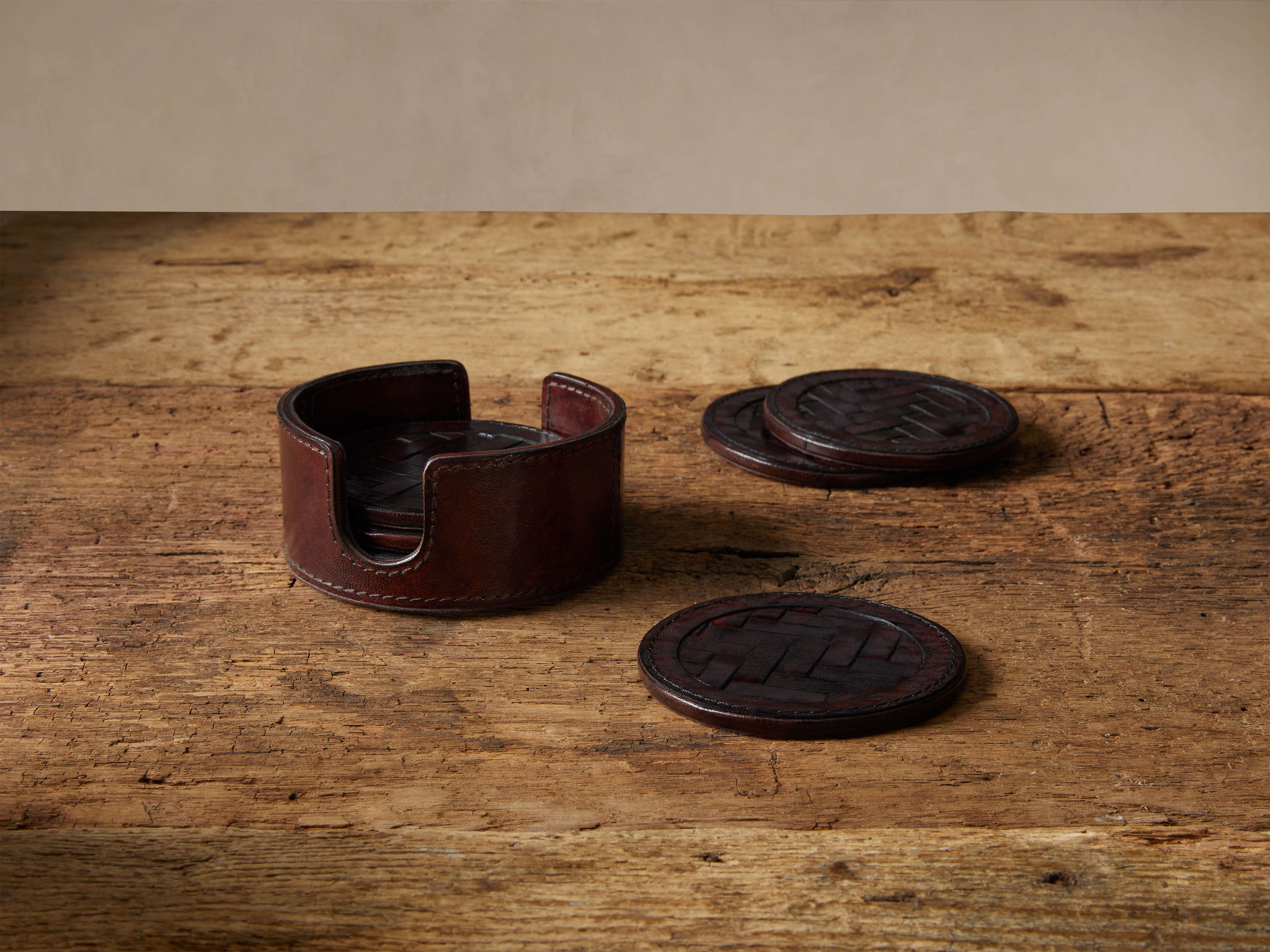 Sous-verres tissés Andres (lot de 6)