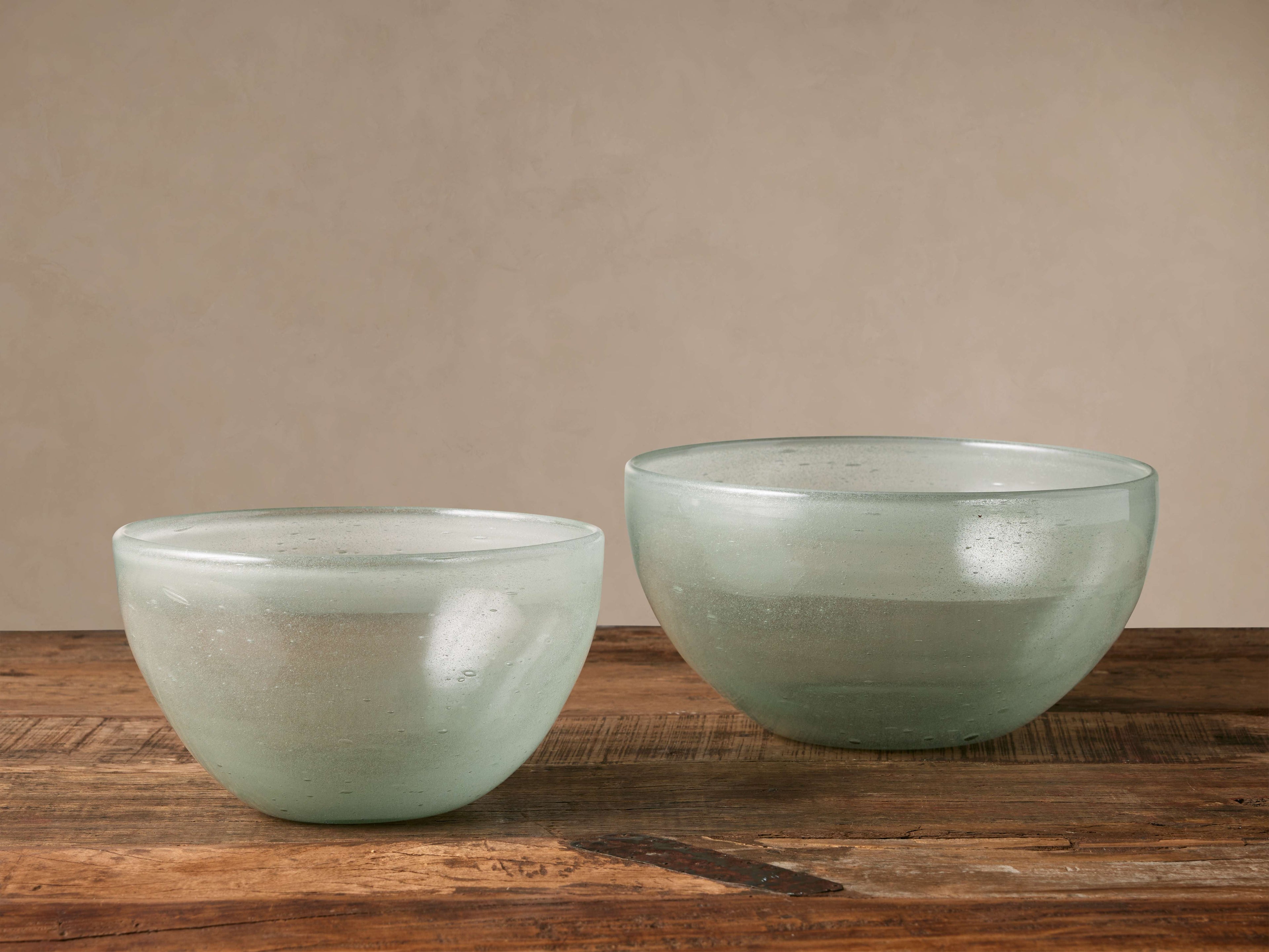 Bols à mélanger transparents (lot de 2)