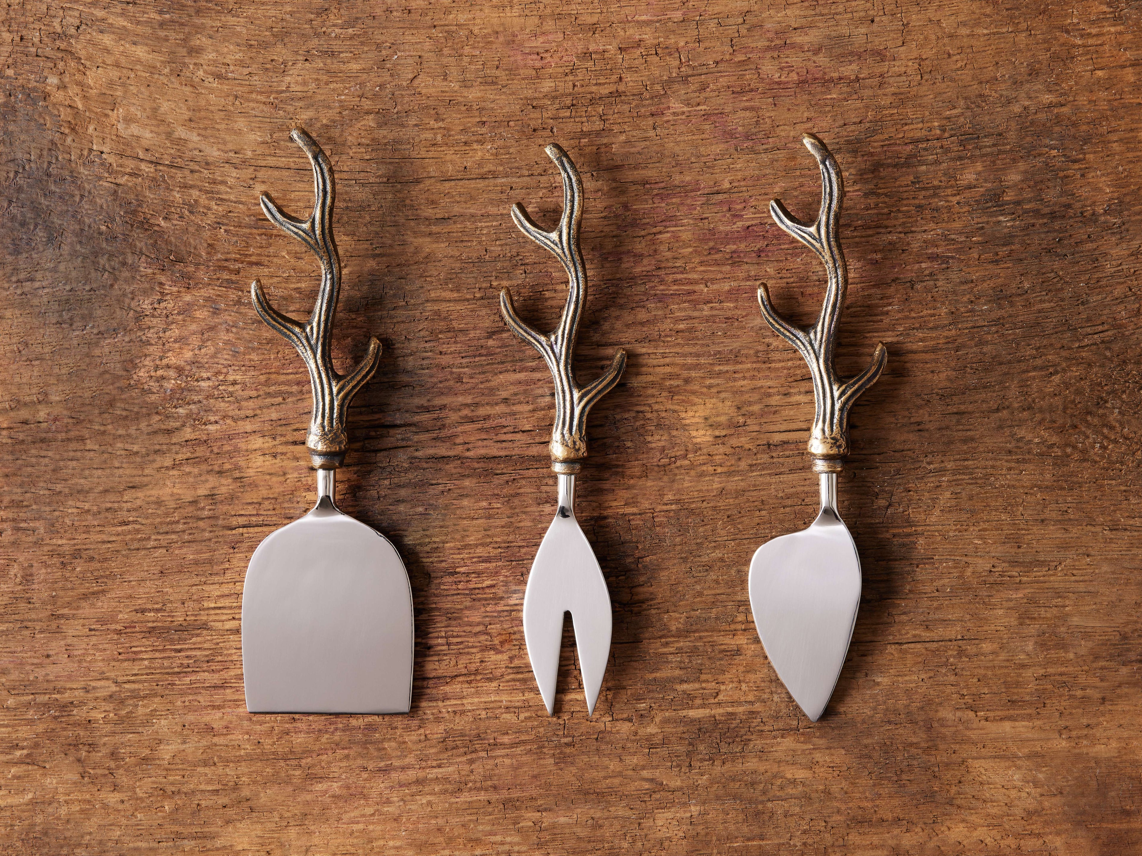 Couteaux à fromage Antler (lot de 3)