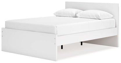 Onita - Blanc - Lit plateforme Queen