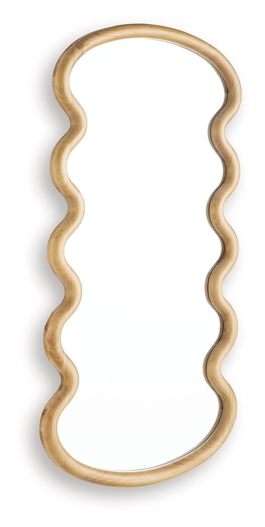 Serendis - Marron - Miroir d'appoint