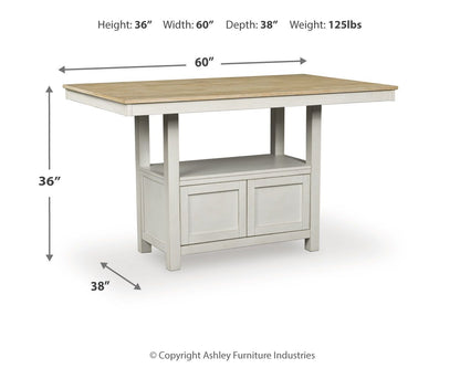 Purlaney - Table à manger rectangulaire