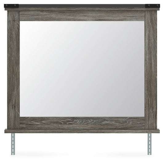Frandern - Gris - Miroir de chambre